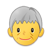 🧓 Emoji Persona Adulta Madura en Samsung One UI 3.1.1.