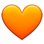 🧡 Emoji Corazón Naranja en Samsung One UI 3.1.1.