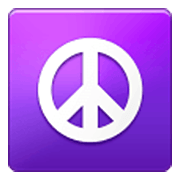 ☮️ Emoji Símbolo De La Paz en Samsung One UI 3.1.1.