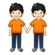 Emoji 🧑🏻‍🤝‍🧑🏻 Persone Che Si Tengono Per Mano: Carnagione Chiara su Samsung One UI 3.1.1.