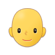 🧑‍🦲 Emoji Pessoa: Careca na Samsung One UI 3.1.1.