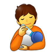 Emoji 🧑‍🍼 Persona Che Allatta su Samsung One UI 3.1.1.