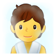 Emoji 🧖 Persona In Sauna su Samsung One UI 3.1.1.
