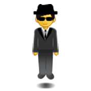 Emoji 🕴️ Uomo Con Completo Che Levita su Samsung One UI 3.1.1.