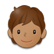 🧑🏽 Emoji Erwachsener: mittlere Hautfarbe Samsung One UI 3.1.1.