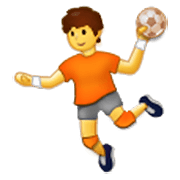 Émoji 🤾 Personne Jouant Au Handball sur Samsung One UI 3.1.1.