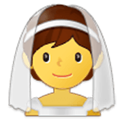 Emoji 👰 Persona Con Velo su Samsung One UI 3.1.1.