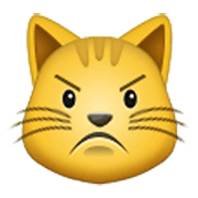 😾 Emoji schmollende Katze Samsung One UI 3.1.1.