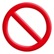 Émoji 🚫 Symbole D’interdiction sur Samsung One UI 3.1.1.