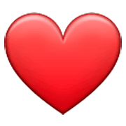 ❤️ Emoji Coração Vermelho na Samsung One UI 3.1.1.