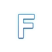🇫 Emoji Letra do símbolo indicador regional F na Samsung One UI 3.1.1.