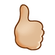 Emoji 🖒🏼 Gesto col pollice verso il basso: Carnagione Abbastanza Chiara su Samsung One UI 3.1.1.