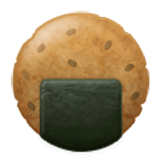 🍘 Emoji Biscoito De Arroz na Samsung One UI 3.1.1.