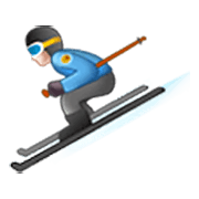 ⛷️ Emoji Esquiador na Samsung One UI 3.1.1.