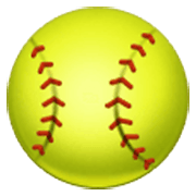Émoji 🥎 Softball sur Samsung One UI 3.1.1.