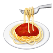 🍝 Emoji Espaguete na Samsung One UI 3.1.1.