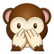 Emoji 🙊 Non Parlo su Samsung One UI 3.1.1.