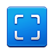 ⛶ Emoji Área de quatro cantos  na Samsung One UI 3.1.1.