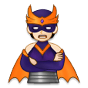 🦹🏻 Emoji Personaje De Supervillano: Tono De Piel Claro en Samsung One UI 3.1.1.
