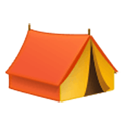Emoji ⛺ Tenda su Samsung One UI 3.1.1.