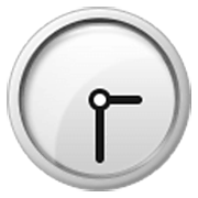 Emoji 🕞 Ore Tre E Mezza su Samsung One UI 3.1.1.