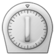Émoji ⏲️ Horloge sur Samsung One UI 3.1.1.