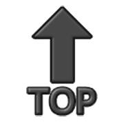 Emoji 🔝 Freccia TOP su Samsung One UI 3.1.1.