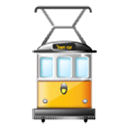 Emoji 🚊 Tram su Samsung One UI 3.1.1.