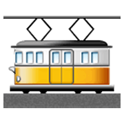 Émoji 🚋 Wagon De Tramway sur Samsung One UI 3.1.1.