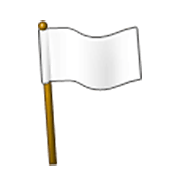 ⚐ Emoji Bandeira branca  na Samsung One UI 3.1.1.