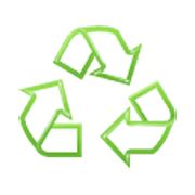 ♲ Emoji Símbolo universal de reciclagem na Samsung One UI 3.1.1.