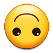 Emoji 🙃 Faccina Sottosopra su Samsung One UI 3.1.1.