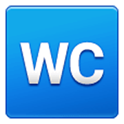 Emoji 🚾 Simbolo Del WC su Samsung One UI 3.1.1.