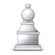 ♙ Emoji Weißer Schach-Stein Samsung One UI 3.1.1.