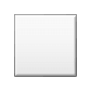 ◻️ Emoji Cuadrado Blanco Mediano en Samsung One UI 3.1.1.