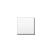 ▫️ Emoji Quadrado Branco Pequeno na Samsung One UI 3.1.1.