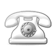 Emoji ☏ Telefono bianco su Samsung One UI 3.1.1.