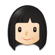 👩🏻 Emoji Frau: helle Hautfarbe Samsung One UI 3.1.1.