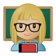 👩🏼‍🏫 Emoji Profesora: Tono De Piel Claro Medio en Samsung One UI 3.1.1.