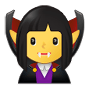 🧛‍♀️ Emoji Mulher Vampira na Samsung One UI 3.1.1.