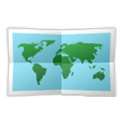 Emoji 🗺️ Mappa Mondiale su Samsung One UI 3.1.1.