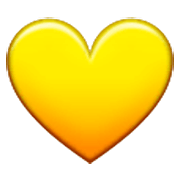 💛 Emoji Coração Amarelo na Samsung One UI 3.1.1.