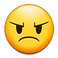 Emoji 😠 Faccina Arrabbiata su Samsung One UI 4.0 January 2022.