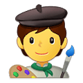 Emoji 🧑‍🎨 Artista su Samsung One UI 4.0 January 2022.