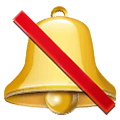 🔕 Emoji durchgestrichene Glocke Samsung One UI 4.0 January 2022.