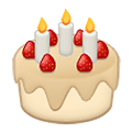 Emoji 🎂 Torta Di Compleanno su Samsung One UI 4.0 January 2022.