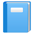 📘 Emoji Libro Azul en Samsung One UI 4.0 January 2022.