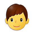 👦 Emoji Niño en Samsung One UI 4.0 January 2022.