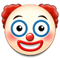 Emoji 🤡 Faccina Pagliaccio su Samsung One UI 4.0 January 2022.