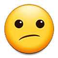 Emoji 😕 Faccina Confusa su Samsung One UI 4.0 January 2022.